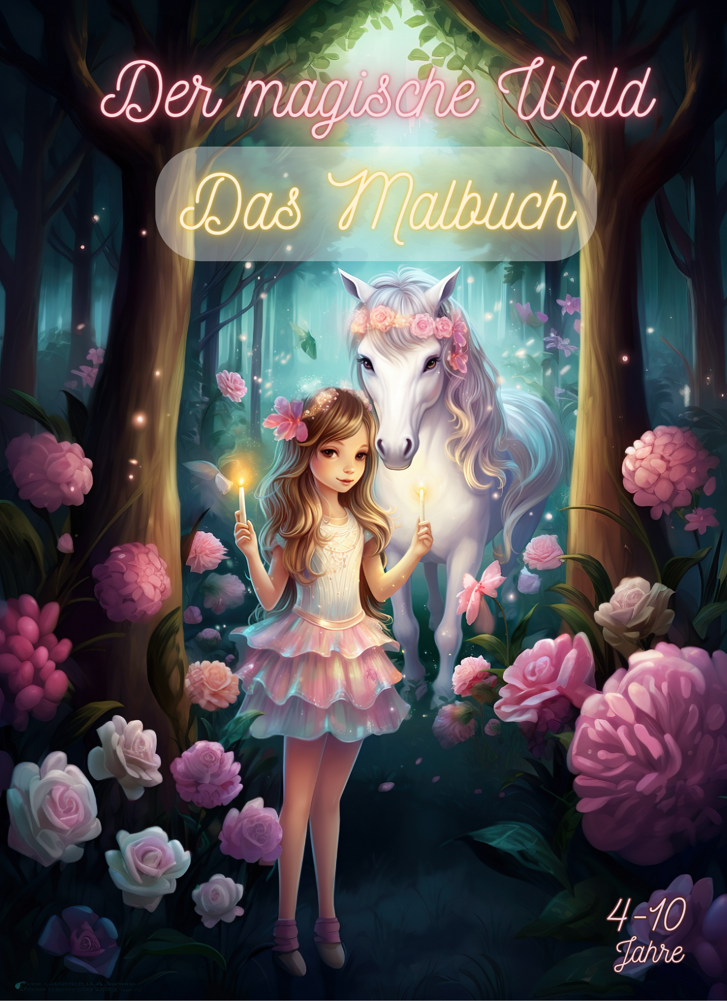 Der magische Wald - Das Malbuch