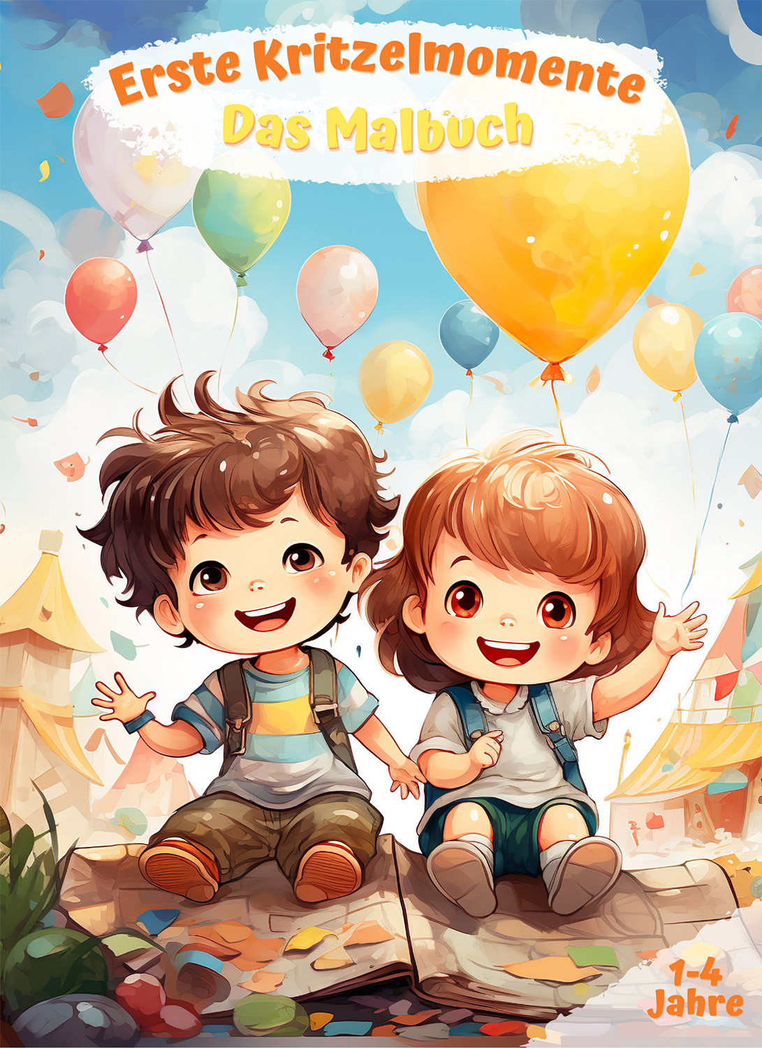 Erste Kritzelmomente - Das Malbuch