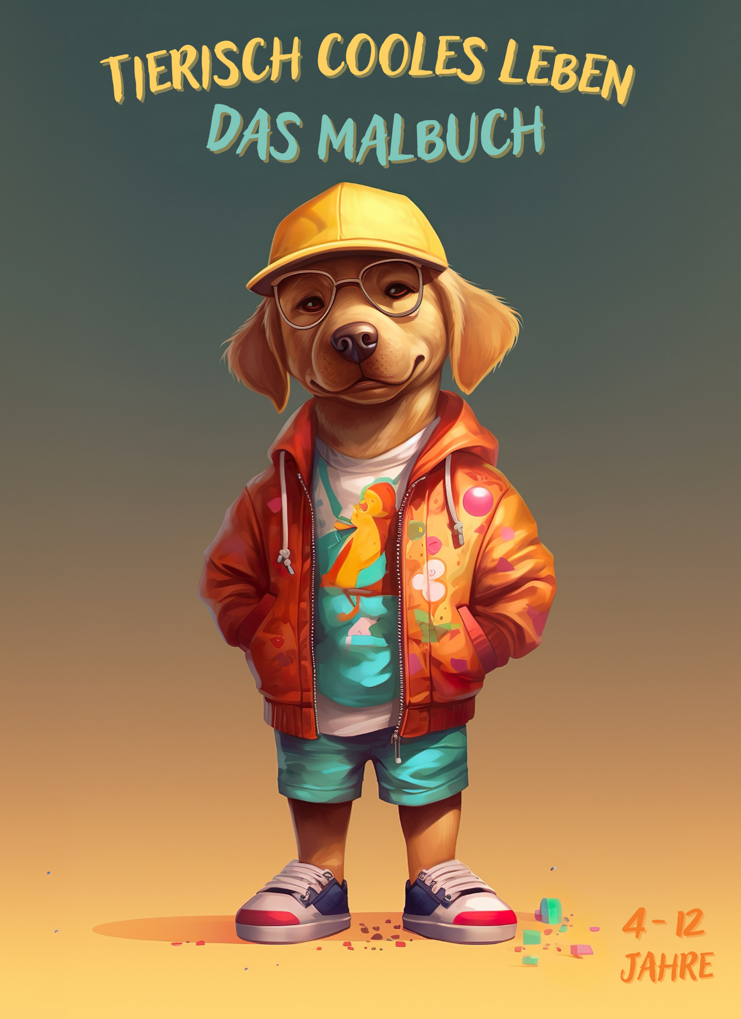 Tierisch cooles Leben - Das Malbuch