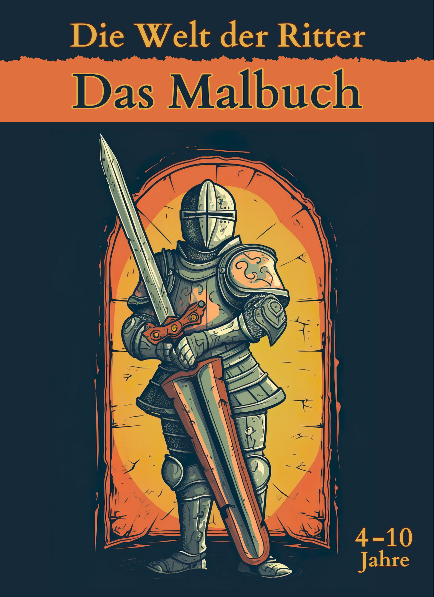 Die Welt der Ritter - Das Malbuch